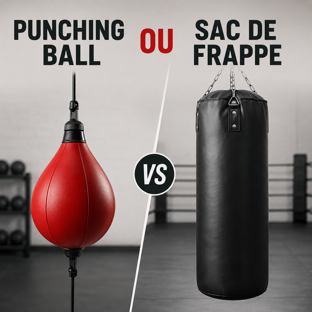 Punching Ball ou Sac de frappe ?