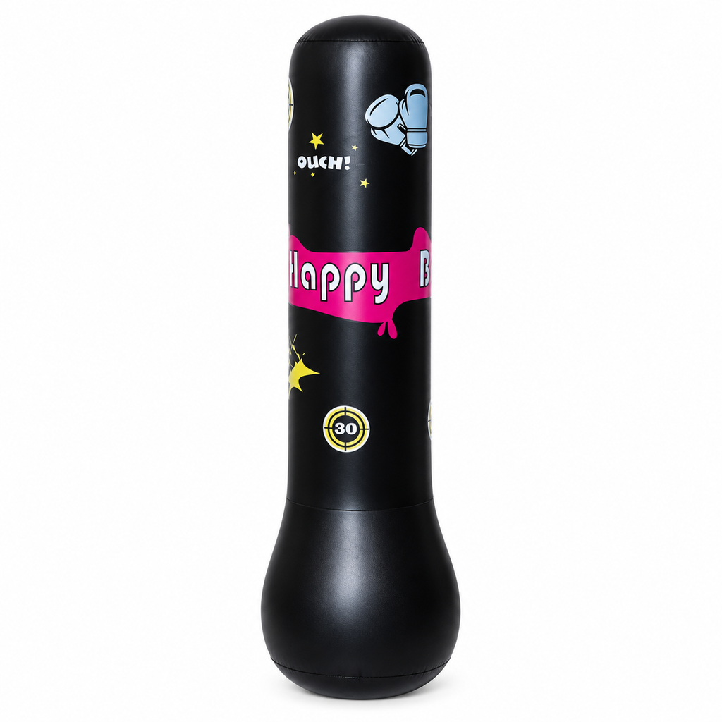 Sac de frappe gonflable enfant avec rebond