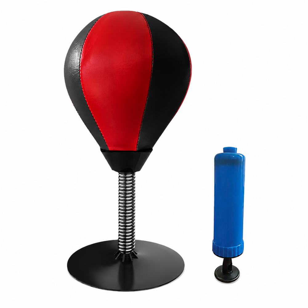punching ball ventouse rouge et noir