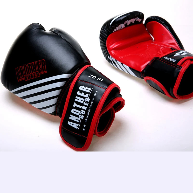 Gants de Sac De Frappe Similicuir Violet Et Jaune
