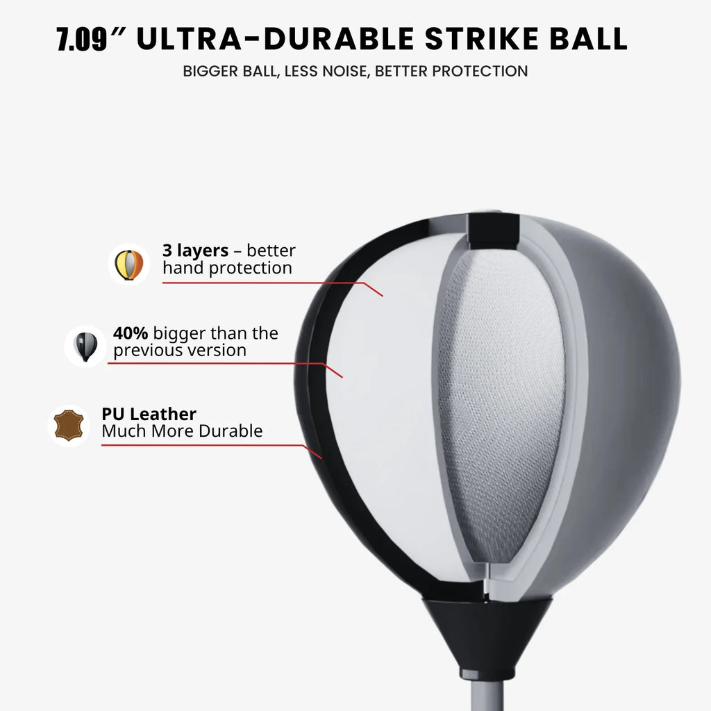 composition balle punching ball cobra