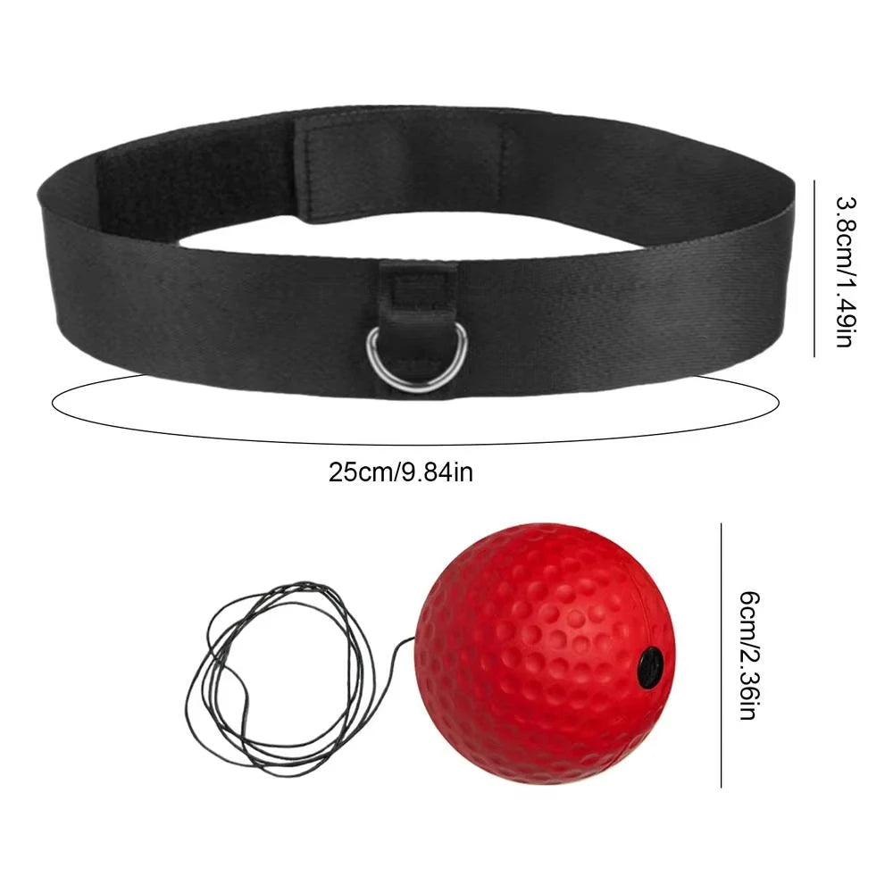 balle de réflexe rouge