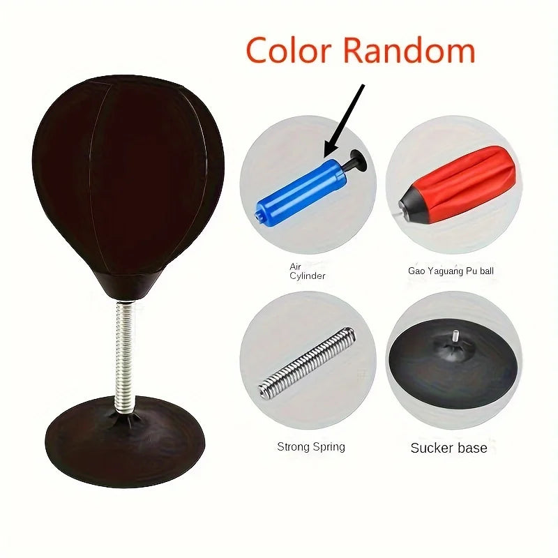 punching ball reflexe noir