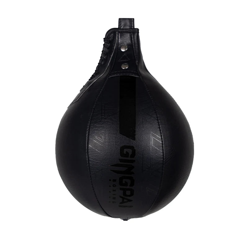 poire de vitesse gonflable noire boxe 
