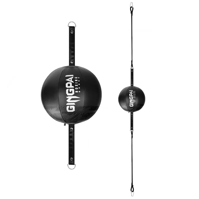 ballon de vitesse gonflable double extrémités noire