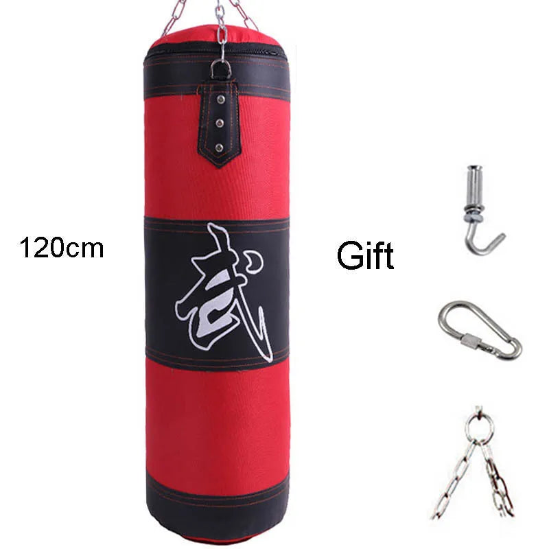 sac de frappe suspendu rouge