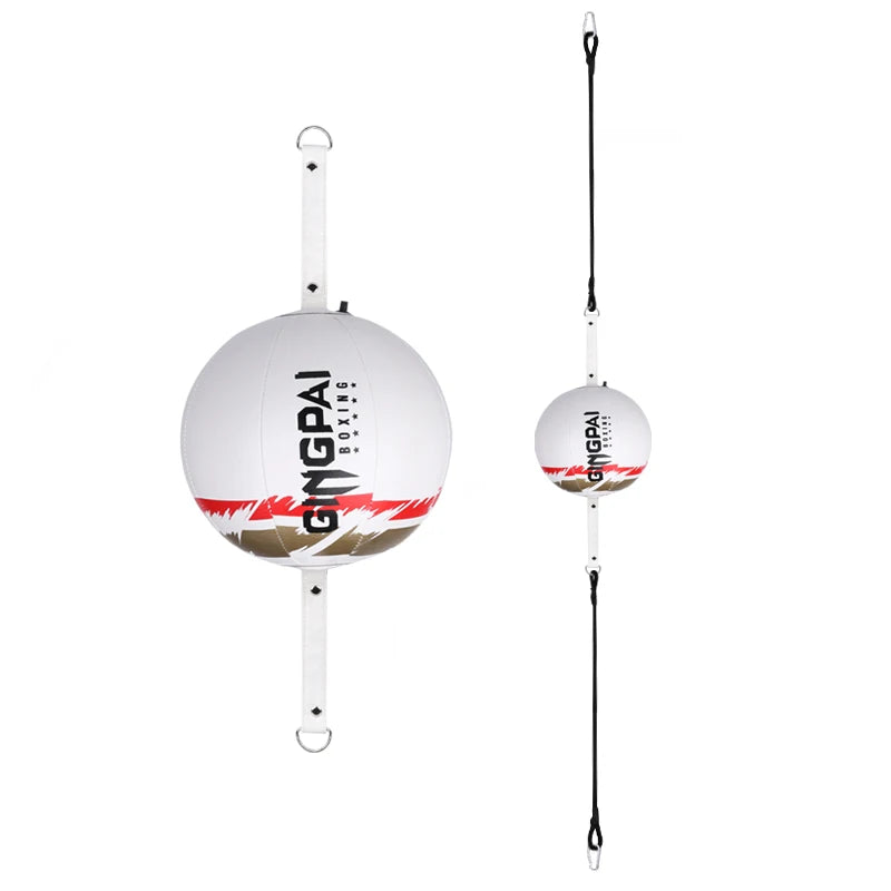 ballon de vitesse gonflable double extrémités blanc