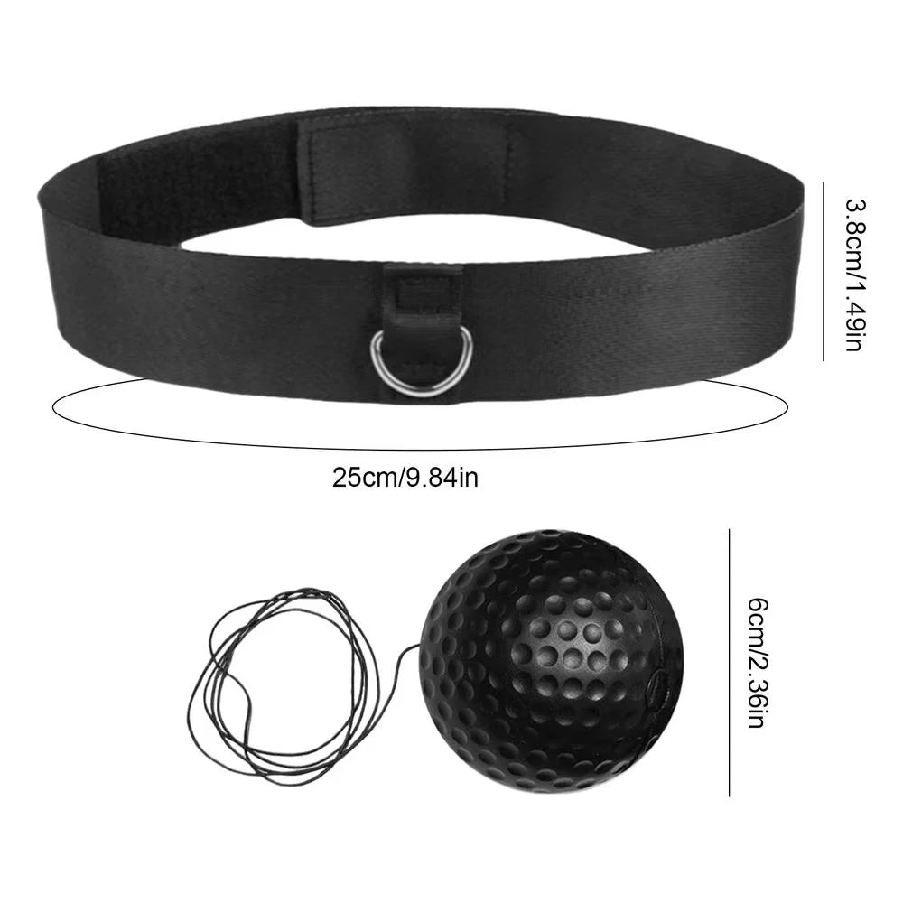 balle de réflexe noir