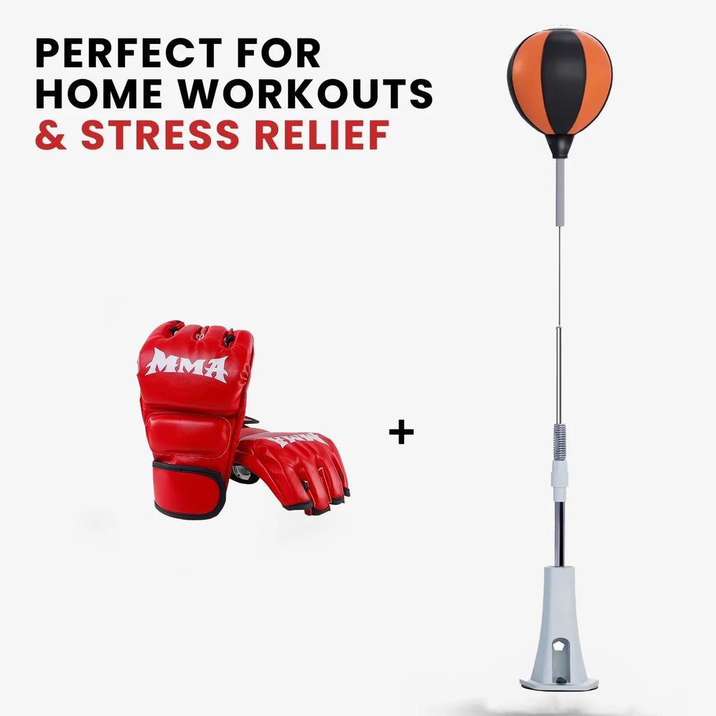 punching ball cobra et gants mma