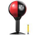 punching ball de table rouge et noir