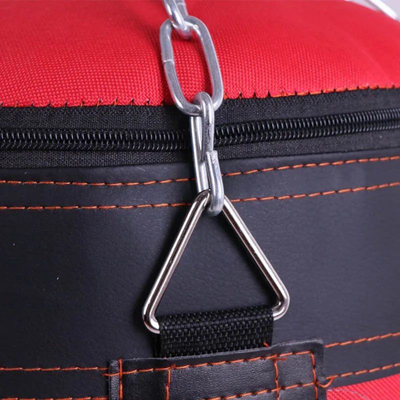 support sac de frappe suspendu rouge