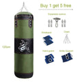 sac de frappe suspendu avec chaine vert 