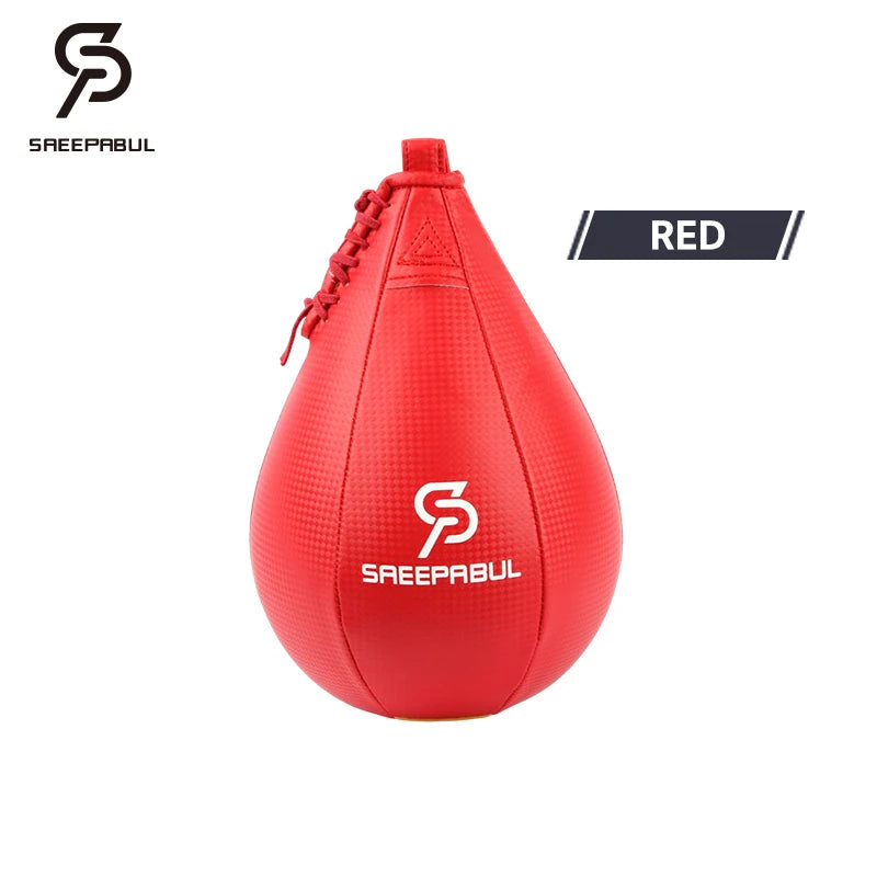 poire de vitesse boxe rouge