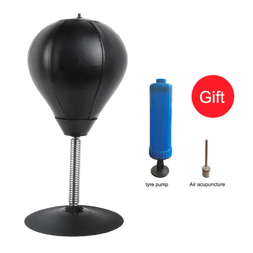 punching ball de table noir